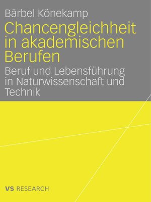 cover image of Chancengleichheit in akademischen Berufen